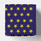stars pattern bedankdoosjes (Bovenkant)