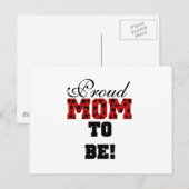 Stars Proud mama is Gepersonaliseerd Briefkaart (Voorkant / Achterkant)