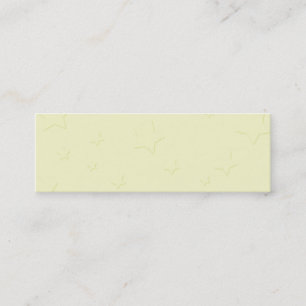 Stars Skinny Profile Card Contactkaartje