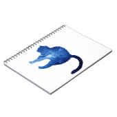 Stars Sky Cat Carnet, Carnet Spiral Pour L'École (Côté gauche)