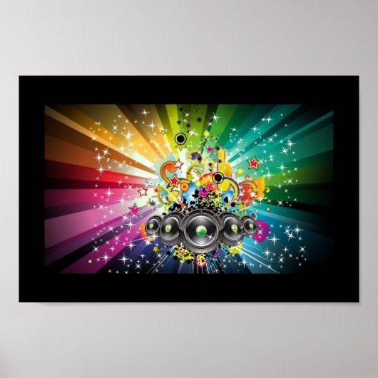 Stars & Streaks, Music Pop Art Poster (Voorkant)