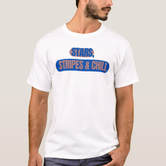 Stars, Strepen & Chillen – Kordate Amerikaanse Pat T-shirt