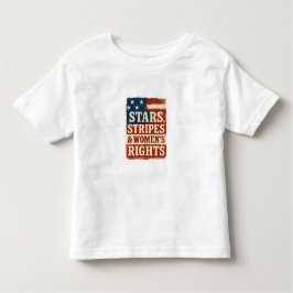 Stars, Strepen & Vrouwenrechten Vervallen Vlag Kinder Shirts