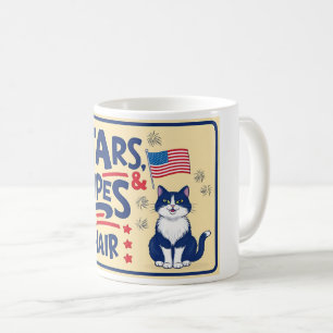 Stars, Stripes & Cat Hair – Funny Cat Mok