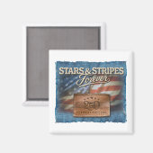 Stars & Stripes Forever - Aimant (Recto/Verso)