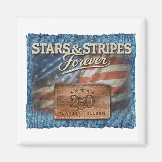 Stars & Stripes Forever - Aimant (Devant)