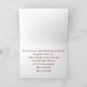 Stars & Stripes Kerst Kaart (Binnen)