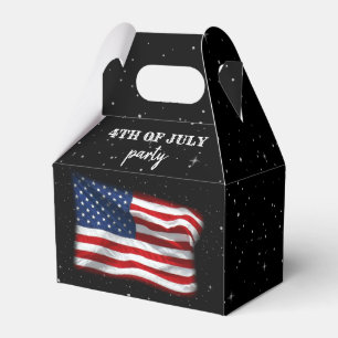 Stars Stripes Patriottic American Flag 4 juli Bedankdoosjes