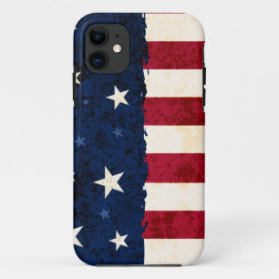 Stars & Stripes Patriottic iPhone 11 Hoesje