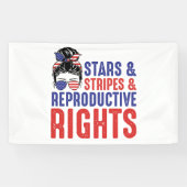 Stars Stripes Reproductive Rights Spandoek (Horizontaal)