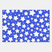 Stars & Stripes Set van 3 Inpakpapier Vel (Voorkant 2)