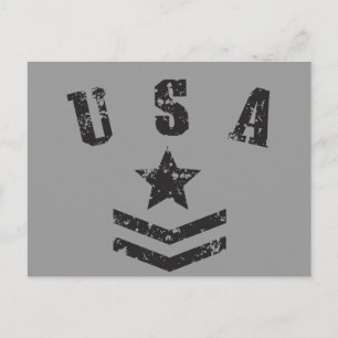Stars & Stripes uit de VS Briefkaart