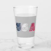 Stars + Stripes VS Glas (Achterkant)