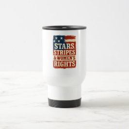 Stars, Stripes & Women’s Rights Distressed Flag Reisbeker
