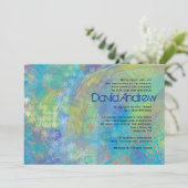 STARS TEXTURED Bar Invitation Bat mitzvah (Debout devant)