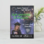 Stars The Limit Graduation Invitation (Debout devant)