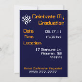 Stars The Limit Graduation Invitation (Dos)