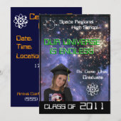 Stars The Limit Graduation Invitation (Devant / Derrière)