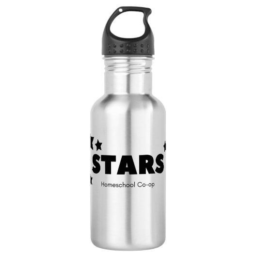 STARS thuisschool co-op mini waterfles Waterfles (Voorkant)