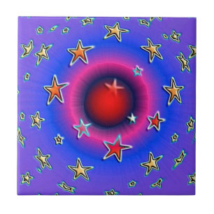 Stars Tile Tegeltje