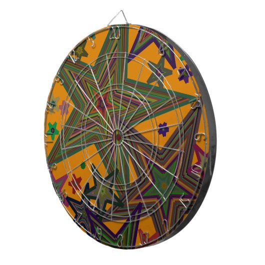 Stars van de Oranje Groene Partij Dartbord (Voorkant Rechts)