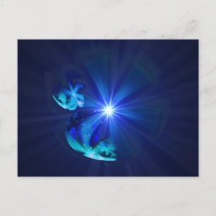 Stars vormen briefkaart