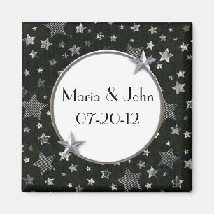 Stars Wedding Magnet Magneet