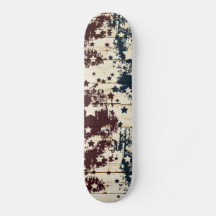 Stars Wood Skateboard