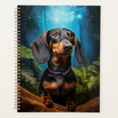 Starscape Dachshund Planner (Voorkant)