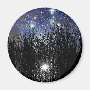 Starscape en Bomen - Magnet #2 Magneet
