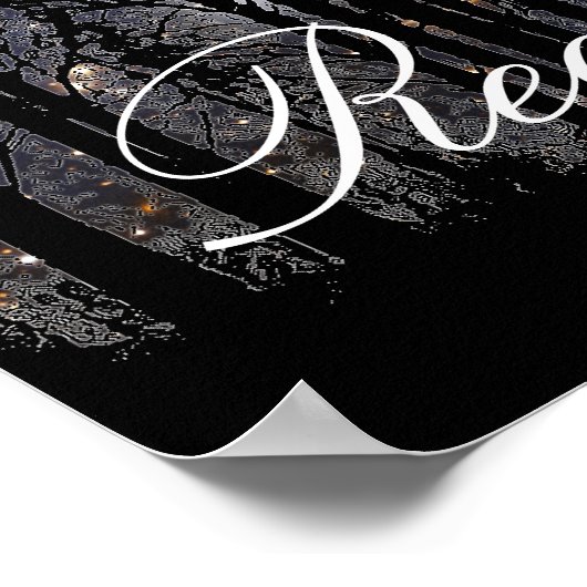 Starscape & Trees : Reach - Poster (Coin)