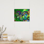 StarSeed Awakening (afdrukken) Poster (Keuken)