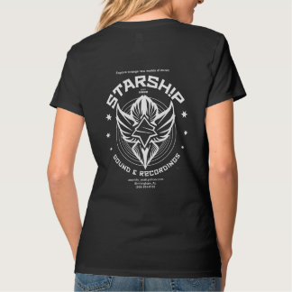 STARSH!P T-shirt voor geluids- en opnamen (vrouwel