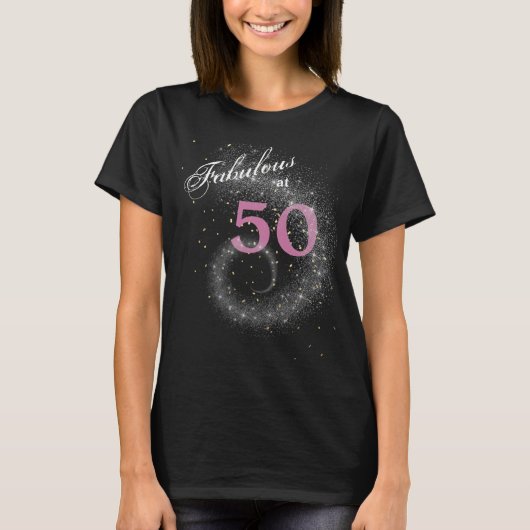 Starshine Fabulous bij 50 T-shirt (Voorkant)