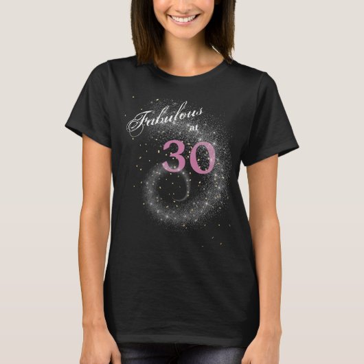 Starshine Fabulous op 30 T-shirt (Voorkant)