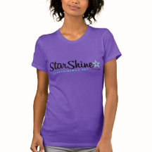 StarShine Magazine Logo Paarse T-Shirt