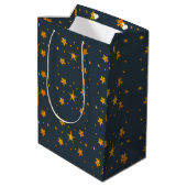 Starshine Nightsky Medium Cadeauzakje (Achterkant Gekanteld)