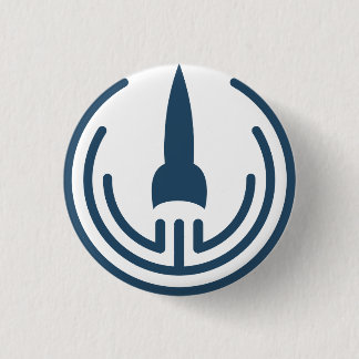 Starship Hero Icon PIN Ronde Button 3,2 Cm