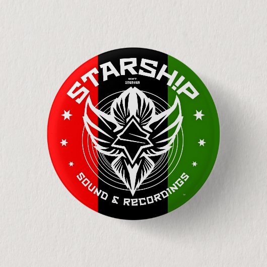 STARSHIP Sound & Recordings Button (Afrika) (Voorkant)