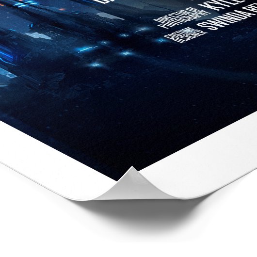 Starship: Stijgend Poster (Hoek)