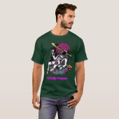 Starship Troopers Basic Donker T-shirt (Voorkant volledig)