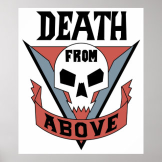 Starship Troopers Death van boven Poster
