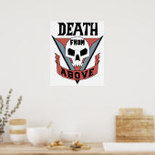 Starship Troopers Death van boven Poster (Keuken)