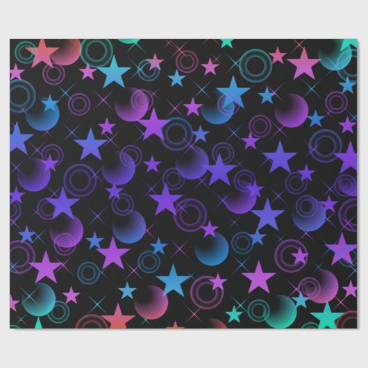Stars'n Stuff Pattern Cadeaupapier (Vlak)