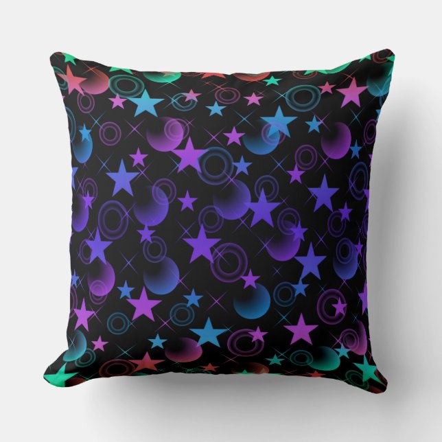 Stars'n Stuff Pattern Kussen (Voorkant)