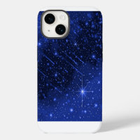 Starstelsel Op Blauwe