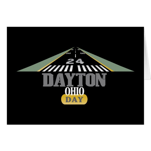 Start baan 24 - Dayton Ohio DAY (Voorkant Horizontaal)