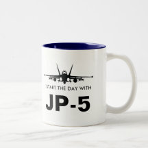 Start de dag met JP-5 Super Hornet F/A-18C-Mok