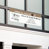 Start Dog Treat Business Home Supply Spandoek (Buitenkant Gebouw)