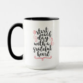 Start each day mug (Gauche)
